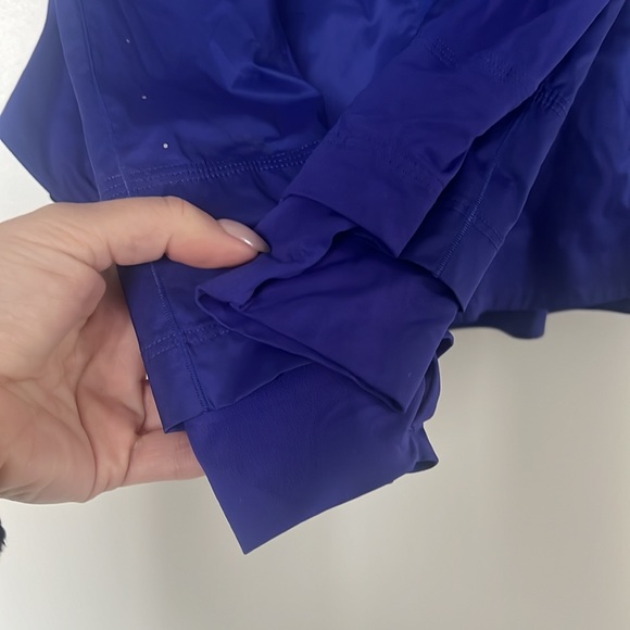 Lululemon Goal Smasher Jacket Size 6 Run Sea Wheeze - Picture 3 of 7